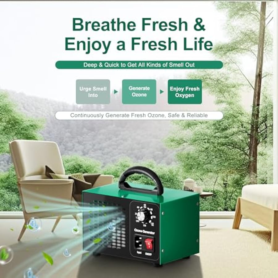 Ozone Generator 45,000mg/h, Ho - Odor Eliminator Car 评论和价格