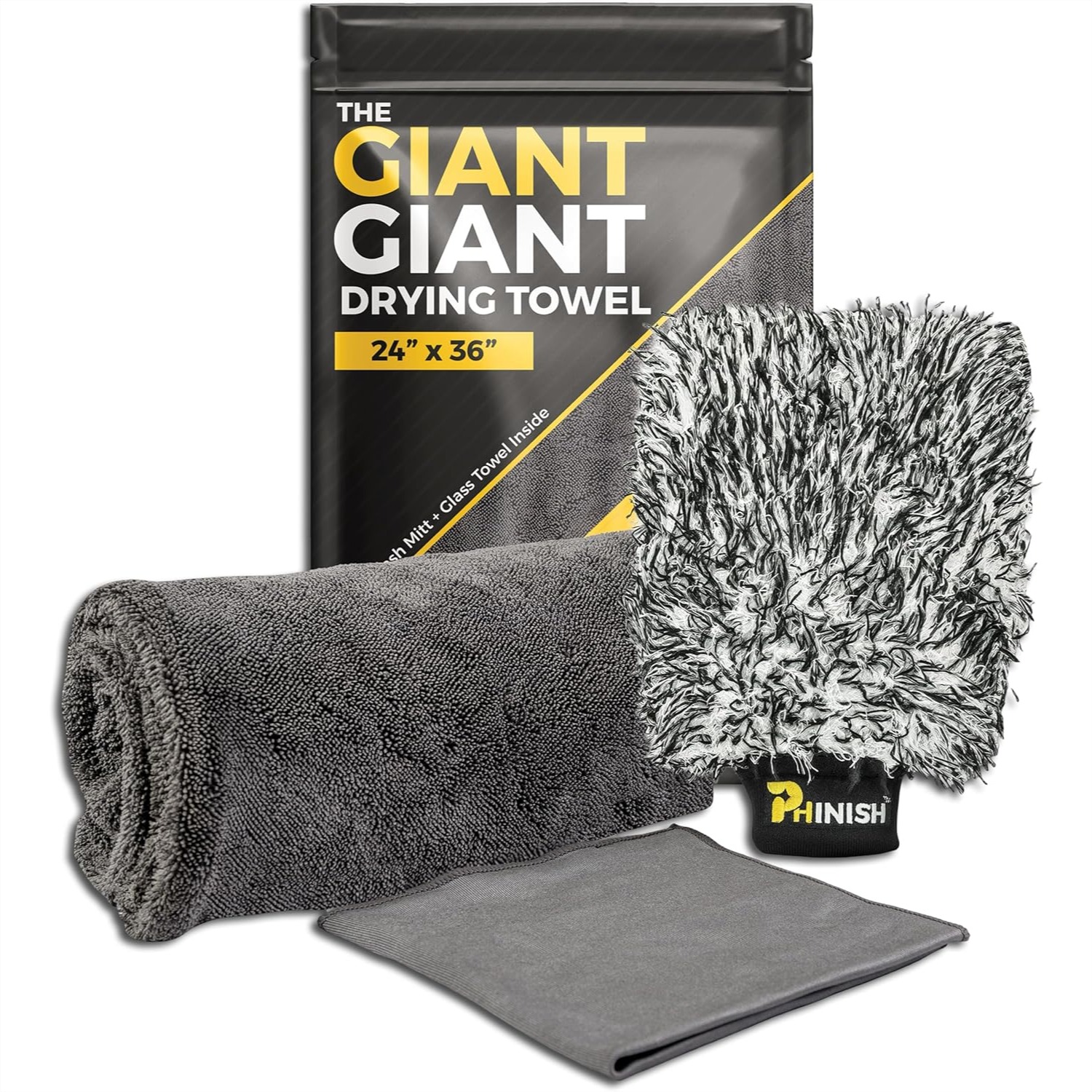 24x36 Car Drying Towel 1200 GS - Microfiber Towel Detailing 评论和价格