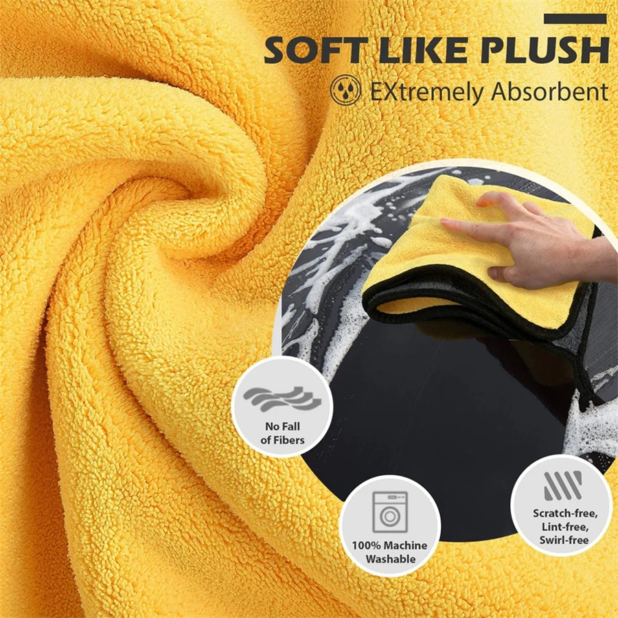 1/2/6pcs Microfiber Cleaning T - Interior Detailing Kit 评论和价格