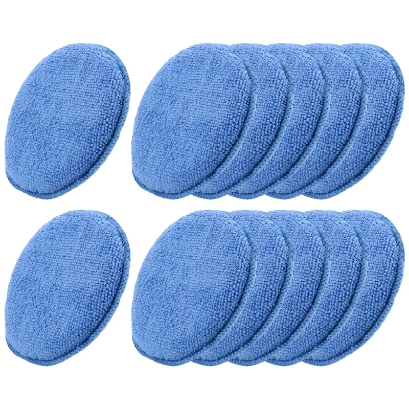 5Inch Microfiber Wax Applicato - Wax Applicator Pad 评论和价格