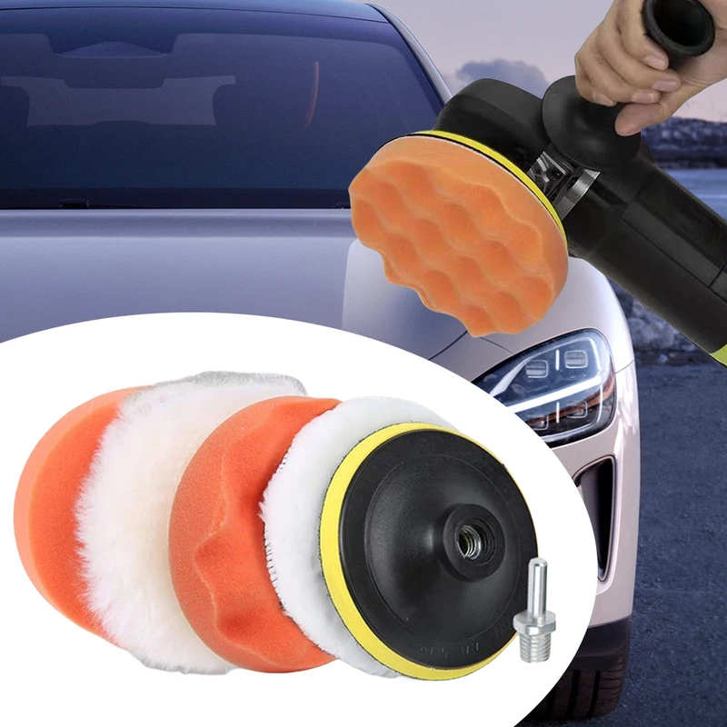 3/4/5 Inch Car Polisher Pads K - Polish Pad Set Buffer 评论和价格