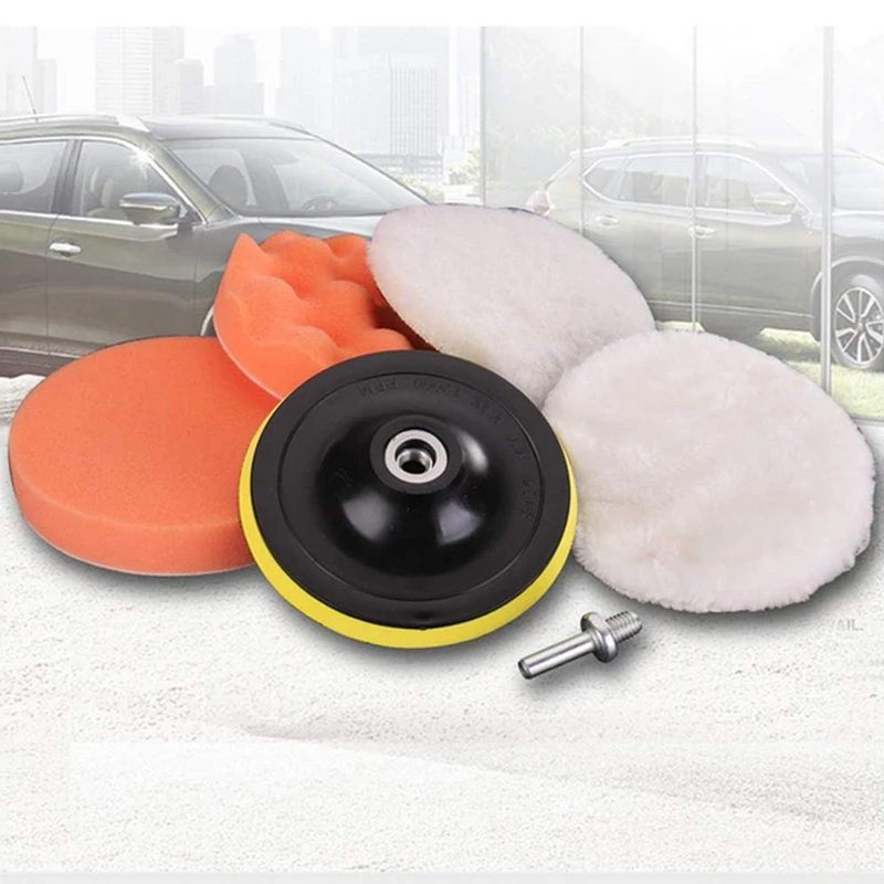 3/4/5 Inch Car Polisher Pads K - Polish Pad Set Buffer 评论和价格