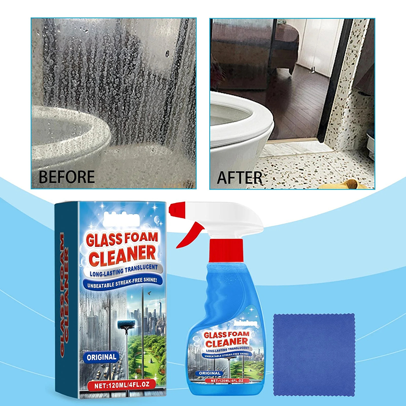 Foaming Glass Cleaner Spray St - Glass Cleaner Streak 评论和价格