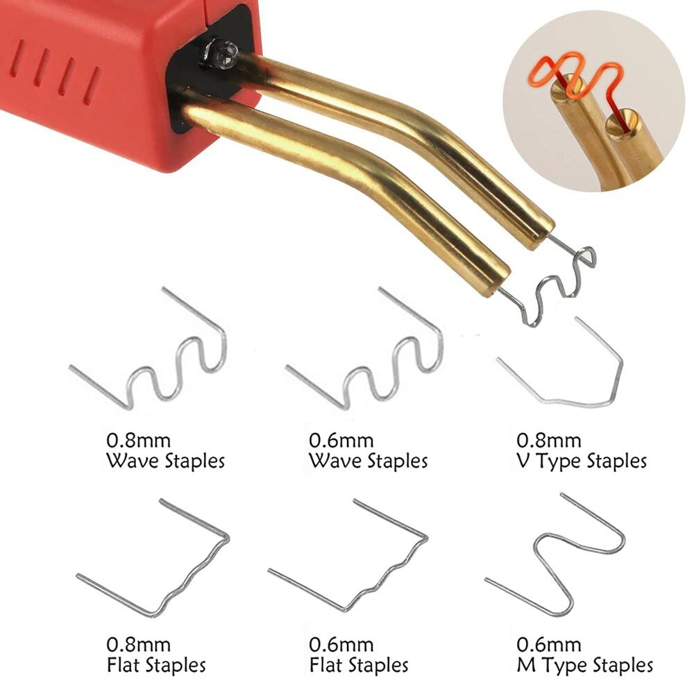 Hot Stapler Welding Kit - 100- - Trim Restorer Plastic 评论和价格