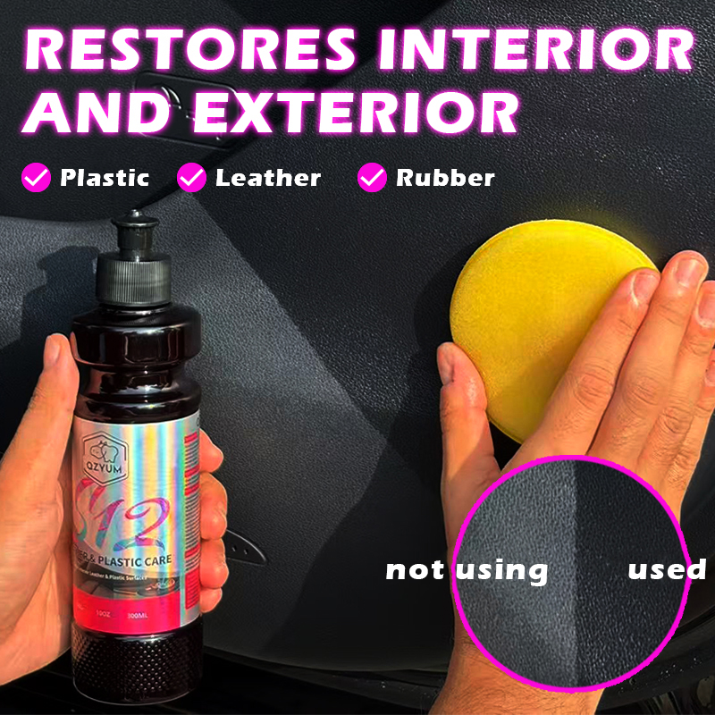 QZYUM Plastic & Trim Restorer, - Trim Restorer Plastic 评论和价格