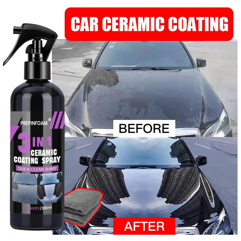 3 In 1 Car Ceramic Liquid Coat - Car Wax Ceramic Coating 评论和价格