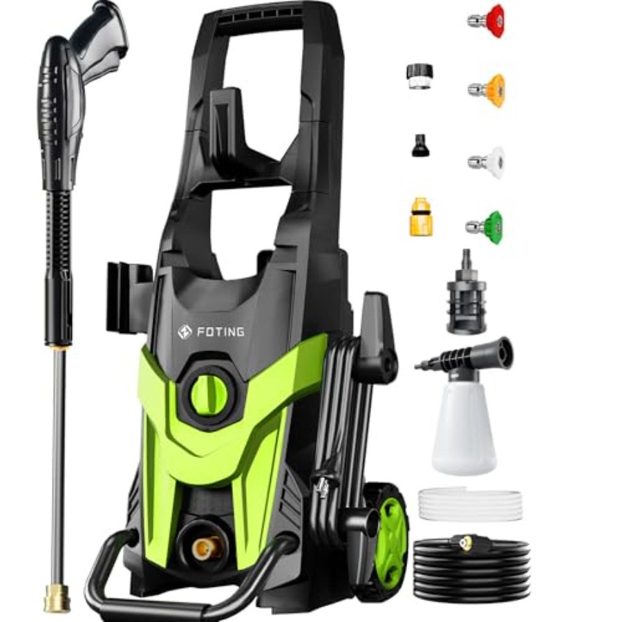 Power waher 4300PSI with 4 Qui - Foam Cannon Car Wash 评论和价格