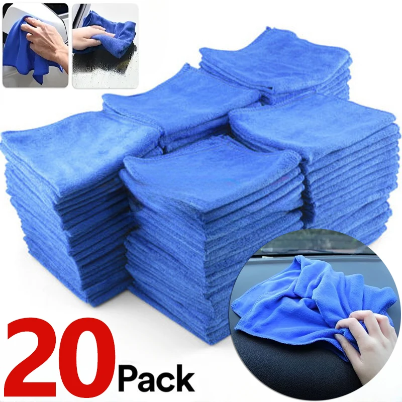 10/20Pcs Microfiber Towels Car - Microfiber Towel Detailing 评论和价格