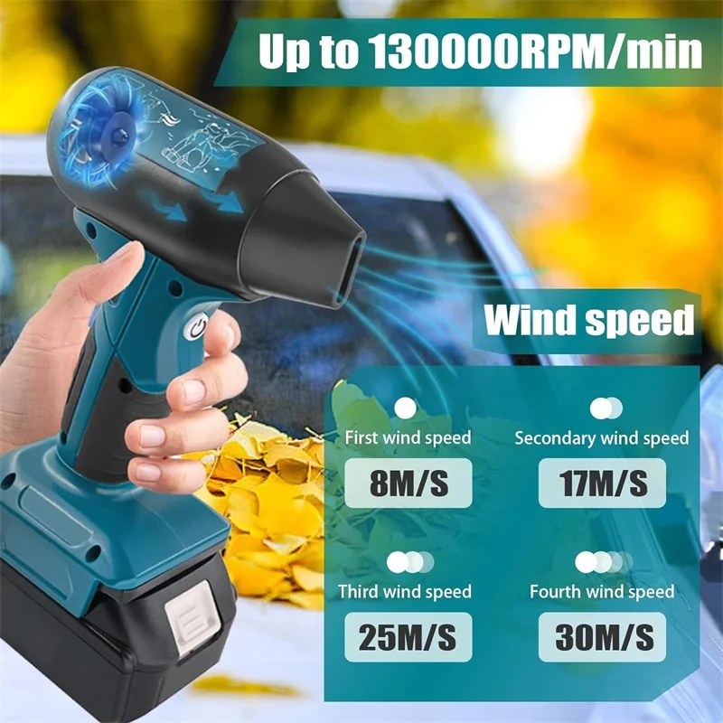 Makita 130000RMP 4-Speed Handh - Dryer Car Blower 评论和价格