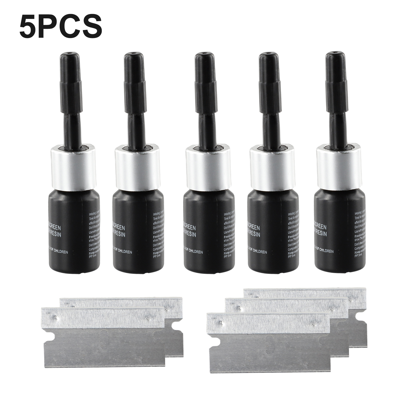 5PCS Automotive Windshield Gla - Glass Cleaner Streak 评论和价格