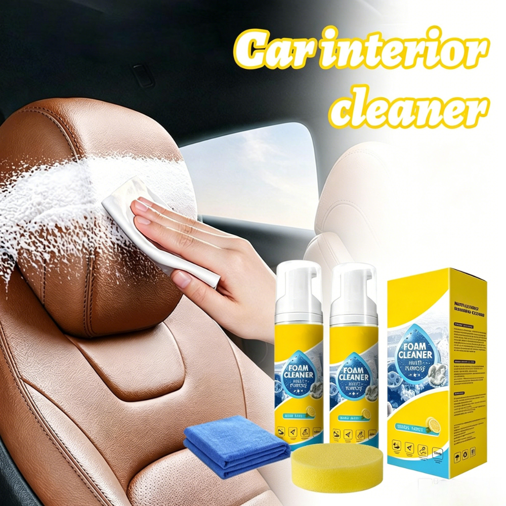 Car Interior Foam Cleaner For  - Leather Cleaner Interior 评论和价格