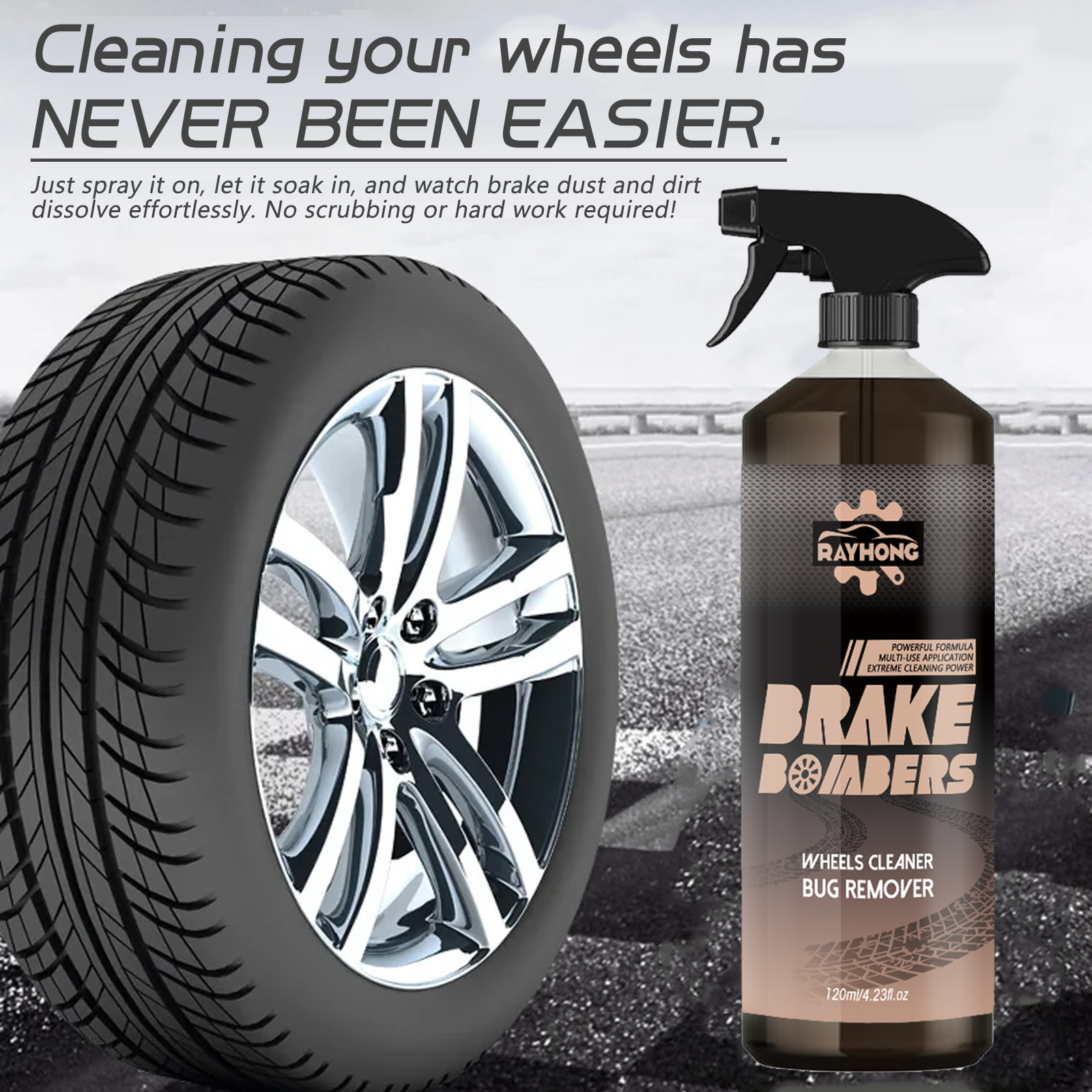 Car Wheel&Tire Cleaner - Brake - Wheel Cleaner Alloy 评论和价格