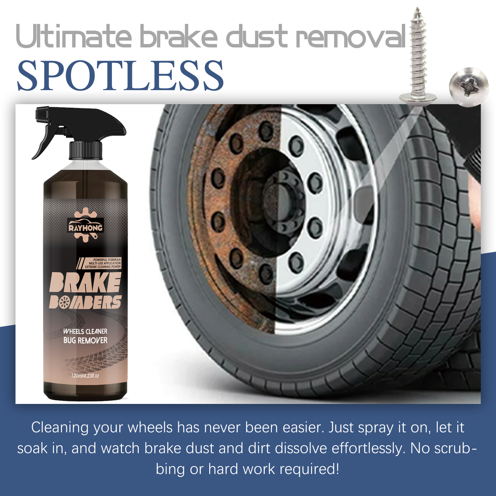 Car Wheel&Tire Cleaner - Brake - Wheel Cleaner Alloy 评论和价格