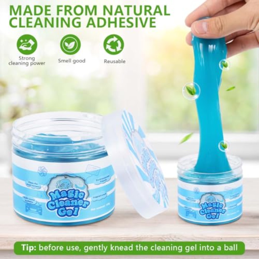 2 Pack Car Cleaning Gel Slime  - Interior Detailing Kit 评论和价格