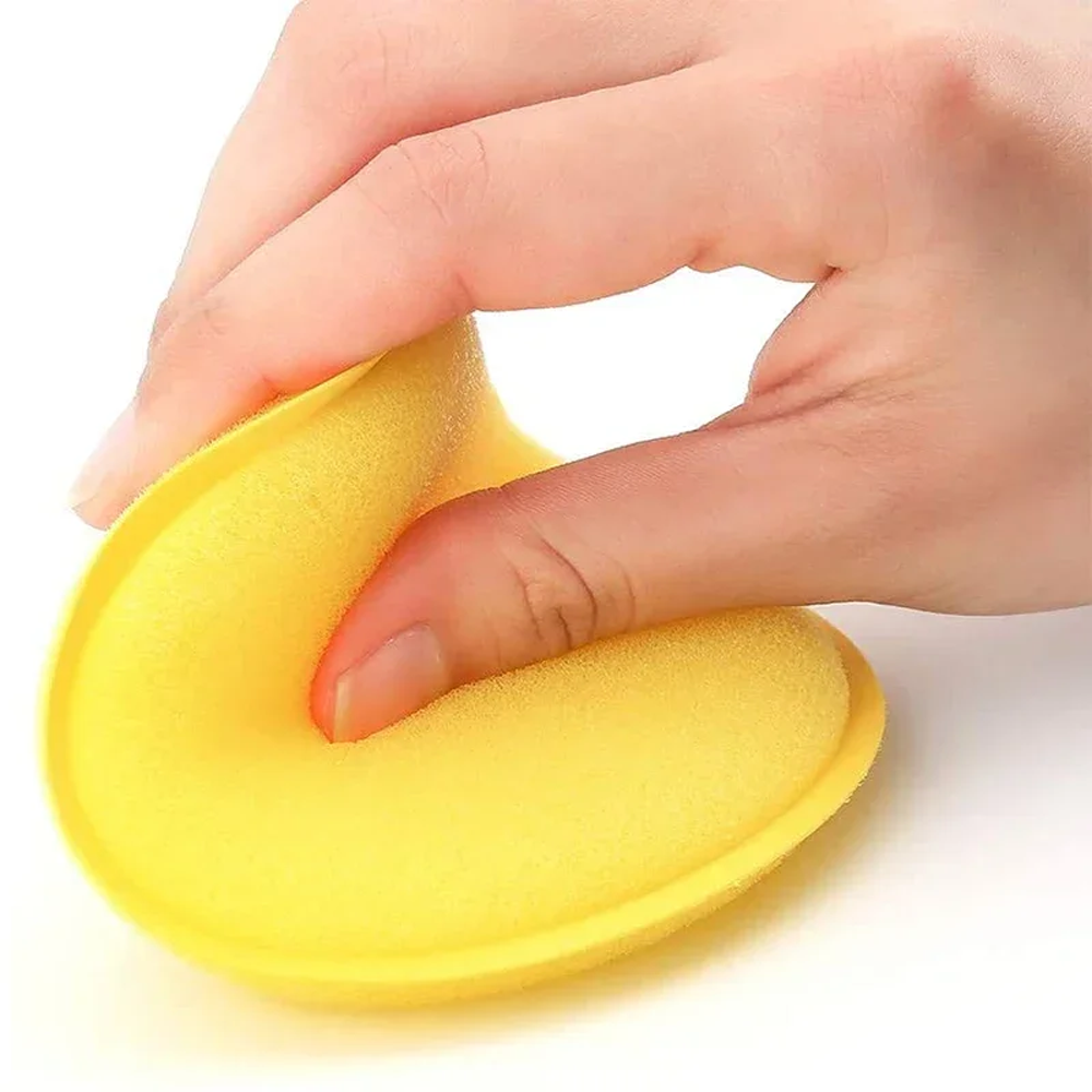 50pcs Round Car Ultra Soft Foa - Wax Applicator Pad 评论和价格