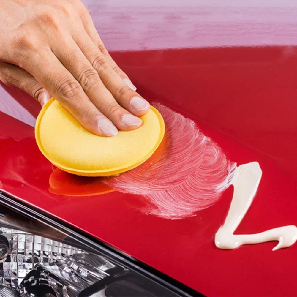 50pcs Round Car Ultra Soft Foa - Wax Applicator Pad 评论和价格