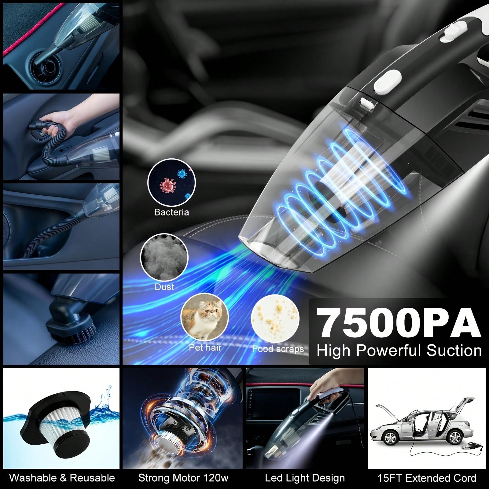 Car Detailing Brush Set, Car D - Interior Detailing Kit 评论和价格