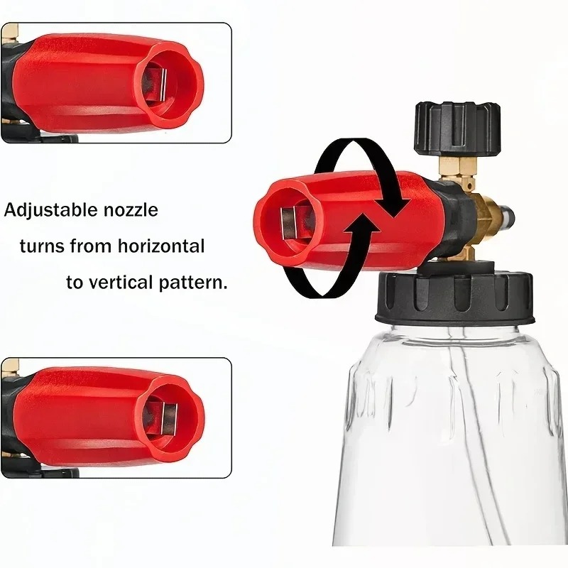 Adjustable Snow Foam Lance 1L  - Foam Cannon Car Wash 评论和价格