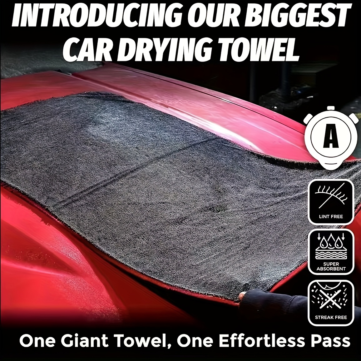 Ultra Absorbent Car Towel XXL  - Microfiber Towel Detailing 评论和价格