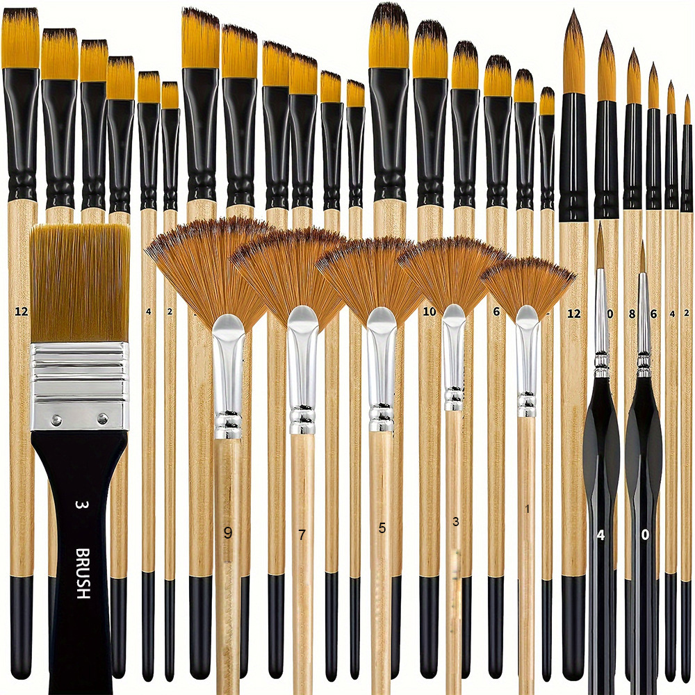 32Pcs/pack Paint Brush Set For - Detailing Brush Set 评论和价格