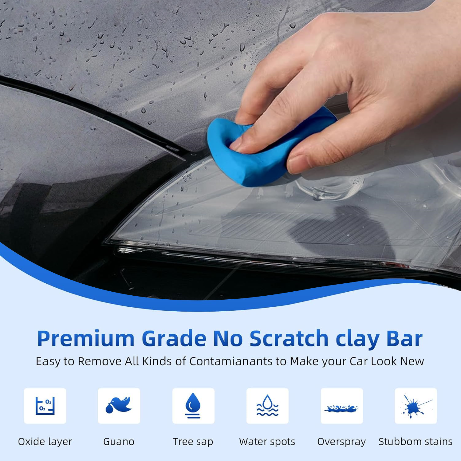 SIKEZHAN Magic Car Clay Bar fo - Clay Bar Lubricant 评论和价格