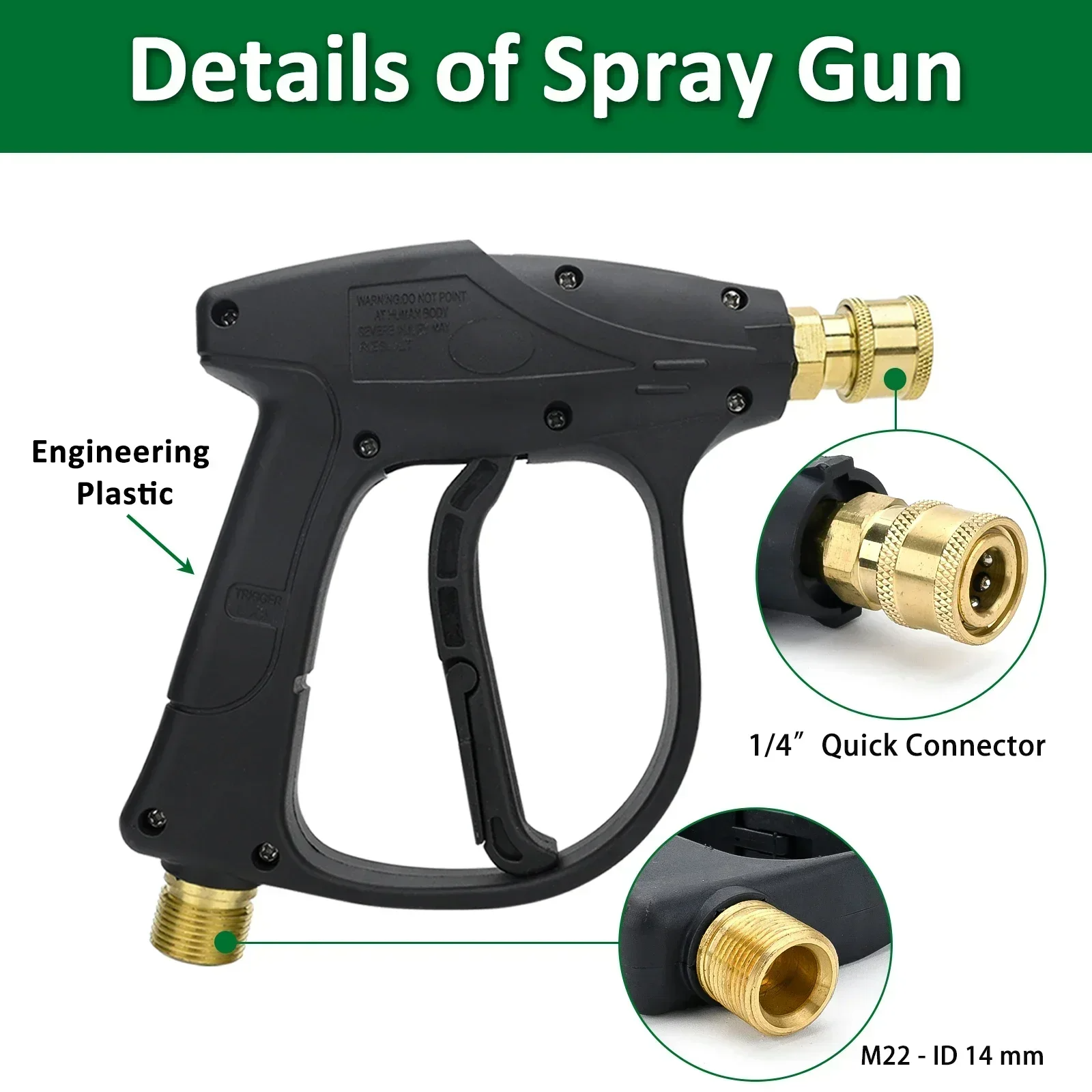 Pressure Washer Gun for Karche - Foam Cannon Car Wash 评论和价格