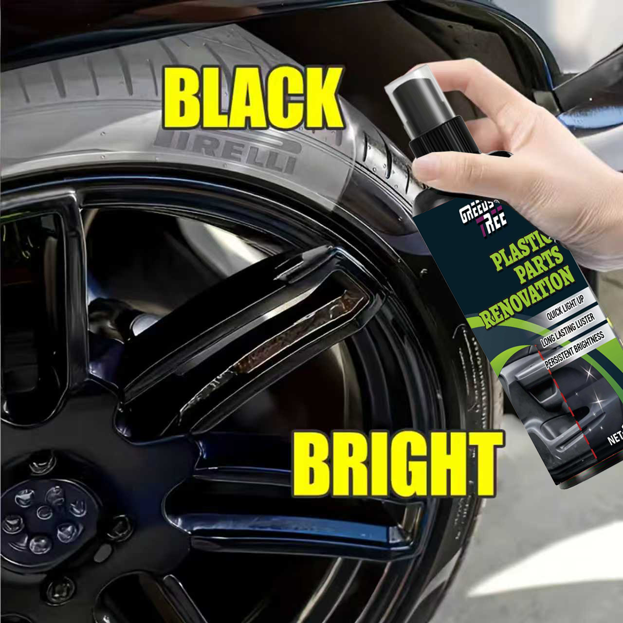 Tire Shine & Plastic Repair Pa - Trim Restorer Plastic 评论和价格