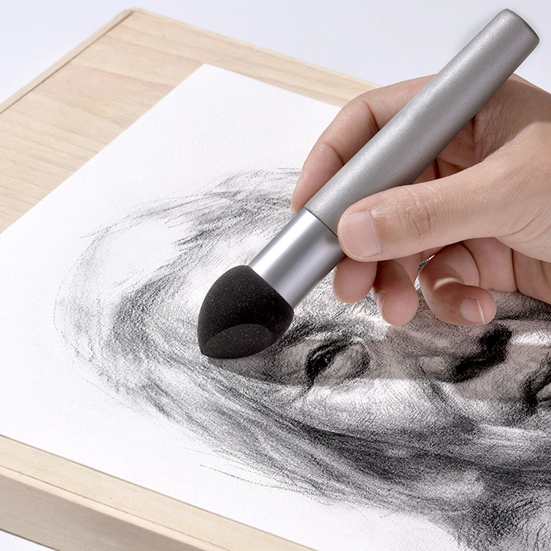 3Pcs Sketch Pen Brush Sponge W - Detailing Brush Set 评论和价格
