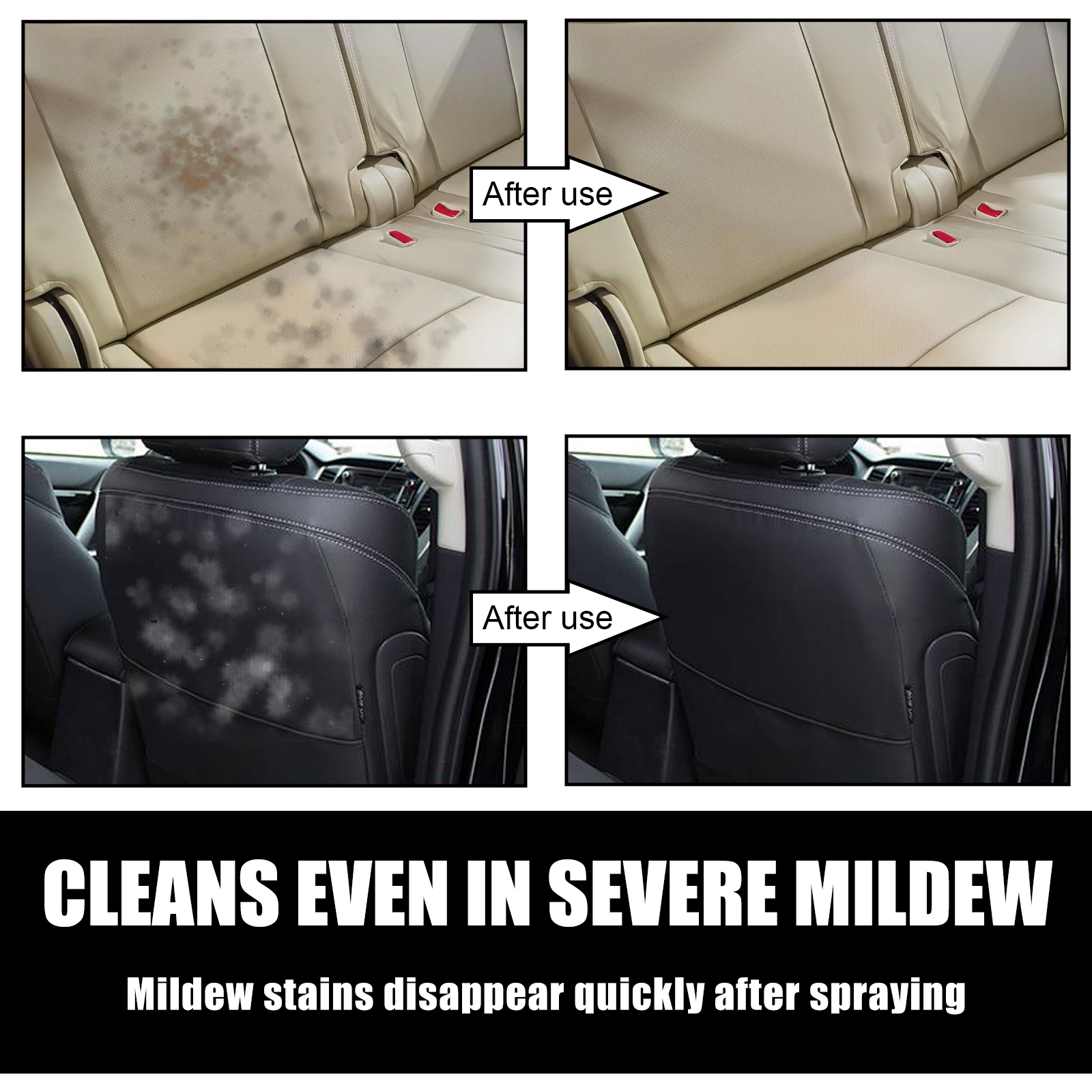 Car Mildew Remover Spray Multi - Leather Cleaner Interior 评论和价格